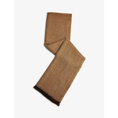 фото Шарф koton, коричневый