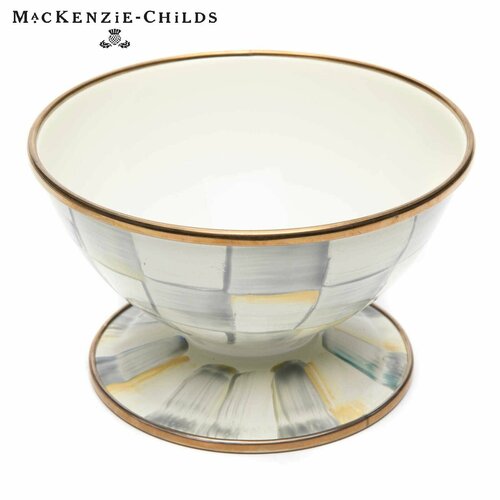 Креманка-салатник MacKenzie-Childs Sterling Check