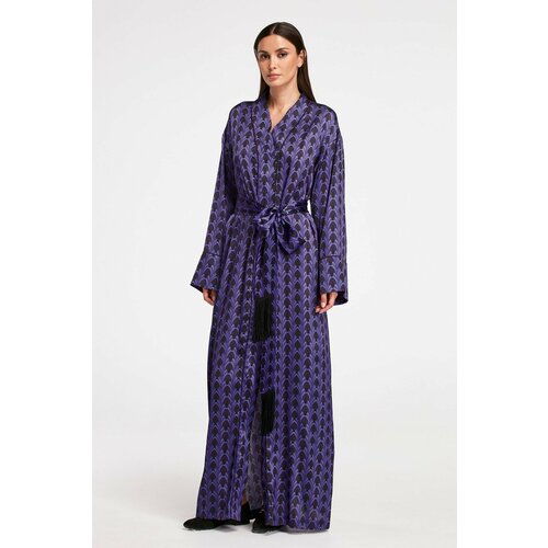 фото Халат maison lovers, размер s/m, фиолетовый