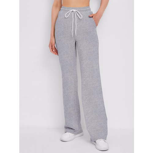 Брюки STR Style, размер 42/170, серый новинка 2021 женские летние брюки с коротким рукавом одежда для улицы модель из искусственного шелка домашняя одежда