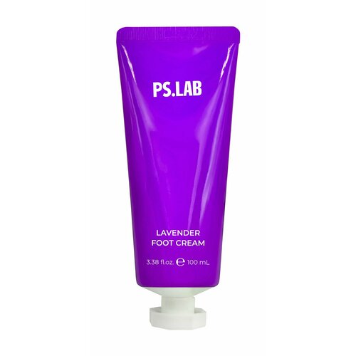 Смягчающий крем для ног с мочевиной и экстрактом лаванды / PS Lab Lavender Foot Cream крем для ног смягчающий ps lab с мочевиной и экстрактом розы 100 мл