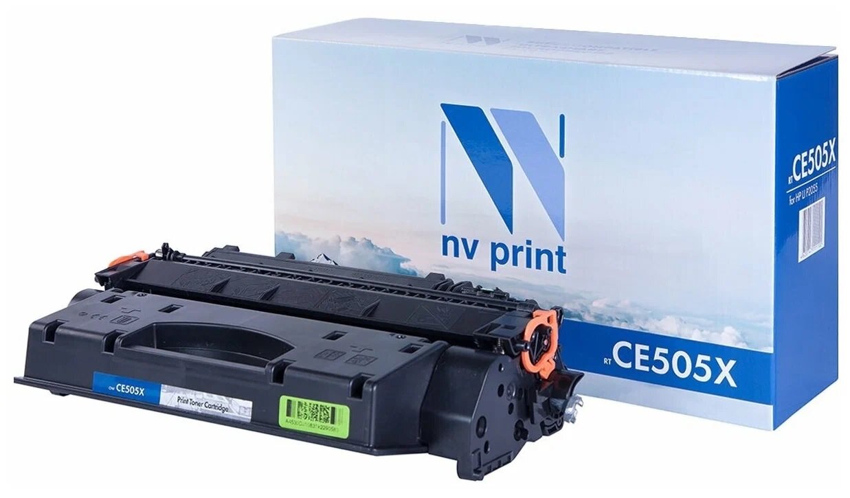 Картридж NV Print CE505X совместимый для HP LaserJet P2055/ P2055d/ P2055dn/ P2055d (6500 стр.)