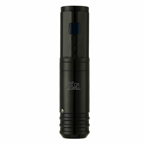 Беспроводная машинка для тату и перманентного макияжа в кейсе Yilong K5 Pro Black черный, black
