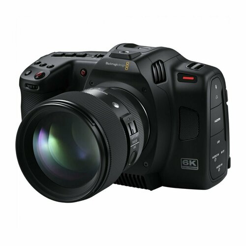 Видеокамера Blackmagic Cinema Camera 6K Full Frame L-mount видеокамера blackmagic design studio camera 6k pro