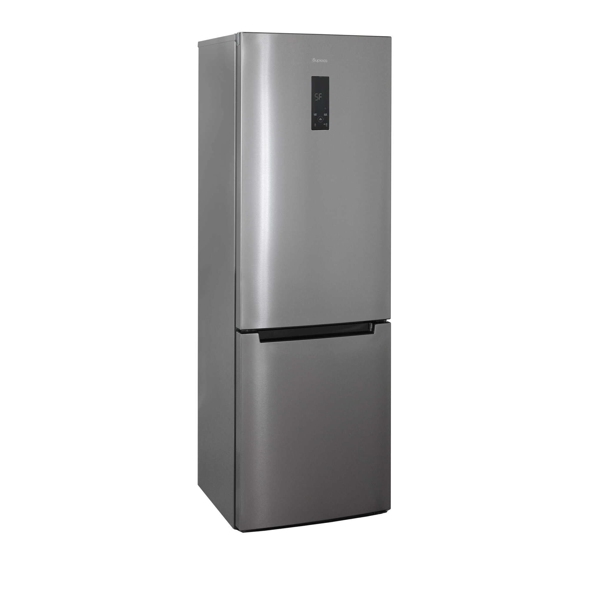Холодильник Бирюса Б-I960NF 2-хкамерн. нержавеющая сталь - фотография № 2