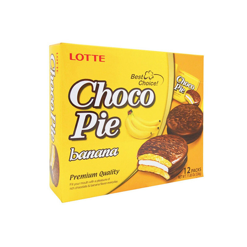 Choco Pie Печенье Банан, 336 г