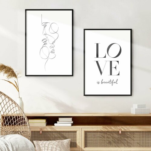 Постер 2 шт 30х40 без рамки 