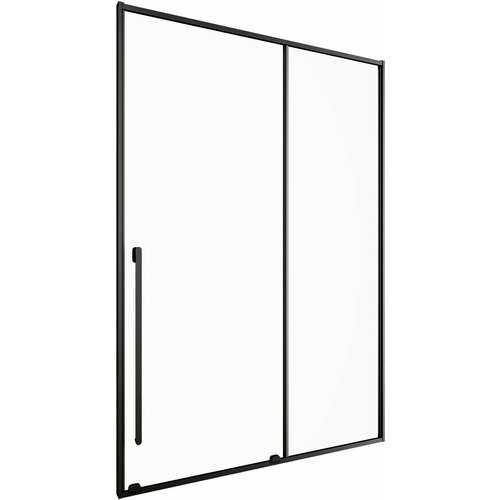 Душевая дверь Allen Brau Fantasy 140 см 3.11008.31 стекло прозрачное, профиль черный матовый