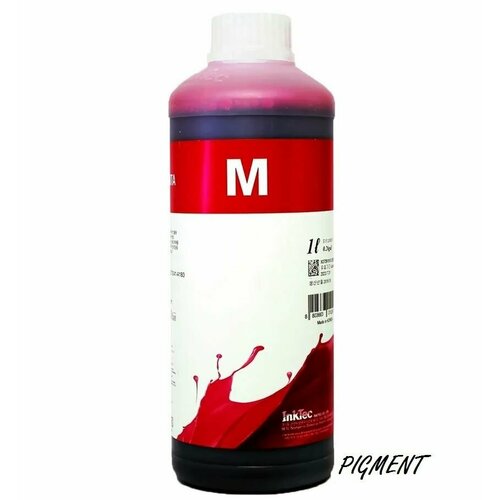 Чернила InkTec H5971-01LM для HP #971/971XL Magenta Pigment 1л комплект чернил inktec для hp pagewide pro 452dw 477dw 552dw 577dw 750dw 772dw 777z 4x1000мл