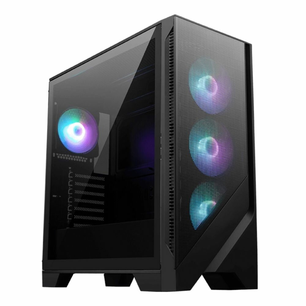 Корпус MAG FORGE 320R AirFlow Mid-Tower, ATX, 2xUSB 3.2, Audio I/O, 4x120mm ARGB Fan