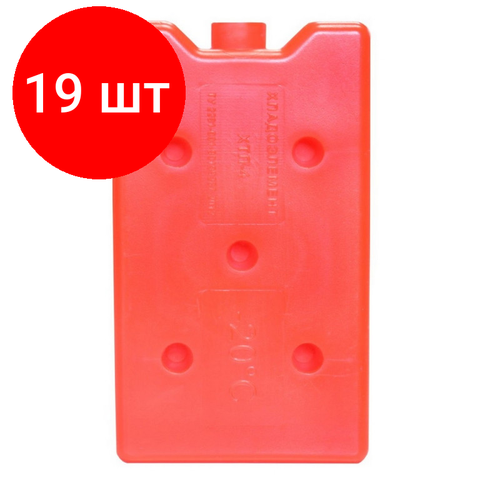 фото Комплект 19 штук, аккумулятор холода хтл-4 (-20с) красный термологика