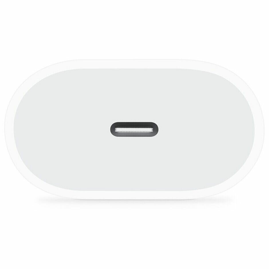 Зарядное устройство для Apple MHJE3ZM/A, мощность 20 Вт, белый — фото 1