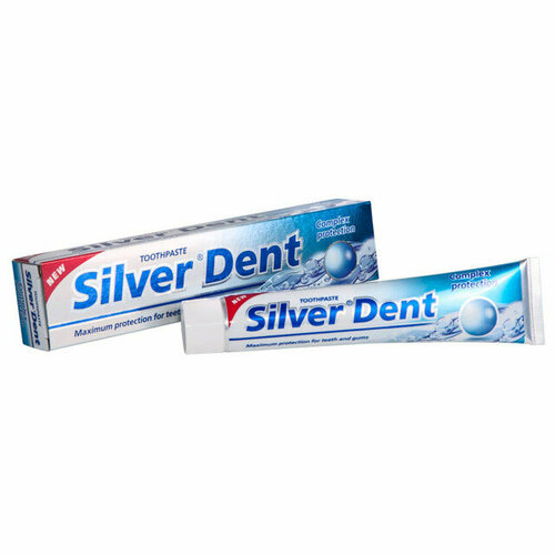 Паста зубная silver dent complex protection 100г