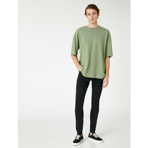 фото Джинсы koton, размер 31/30, черный