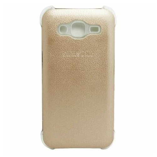 Чехол-накладка для Samsung Galaxy J5 SM-J500F/DS Clear Cover, золотой hard cover galaxy a808