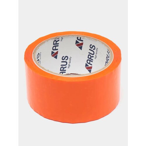Клейкая лента/скотч (прозрачная, цветная, армированная, малярная) размер 48x57, Цвет Оранжевый
