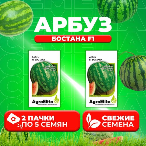 Арбуз Бостана F1, 5шт, AgroElita (2 уп)