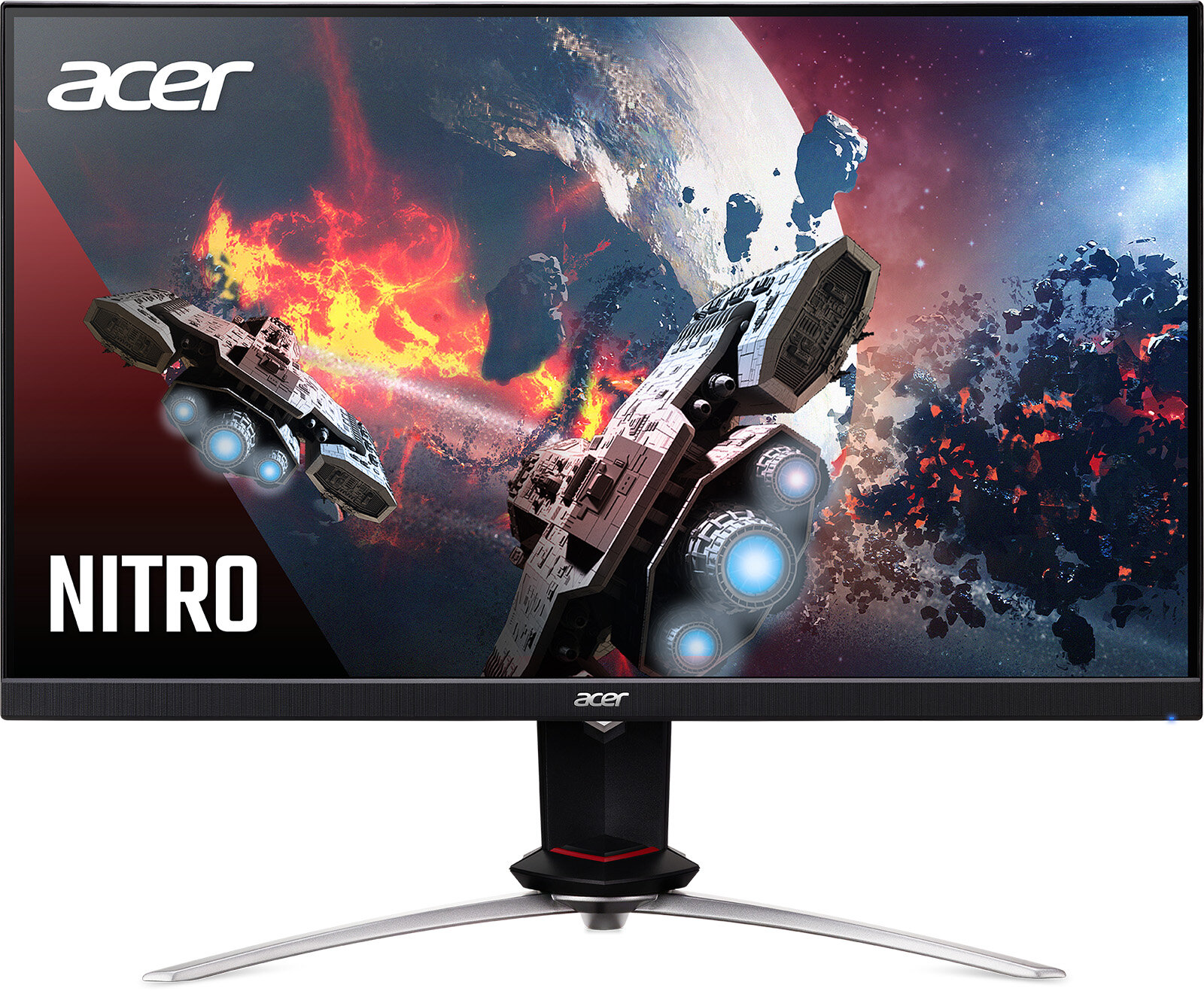 Монитор игровой ACER Nitro XV253QPbmiiprzx 24.5" черный [um.kx3ee.p04] - фото №1