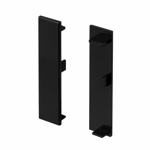 046162 Заглушка PLINTUS-H55 BLACK (Arlight, Пластик)