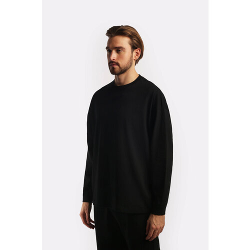 фото Лонгслив, размер s, черный side