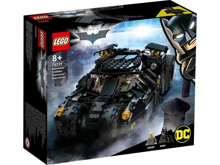 Конструктор Lego 76239 Super Heroes Бэтмобиль Тамблер: Схватка с Пугалом