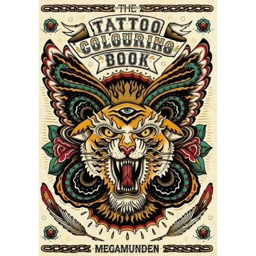 Megamunden "The Tattoo Colouring Book"