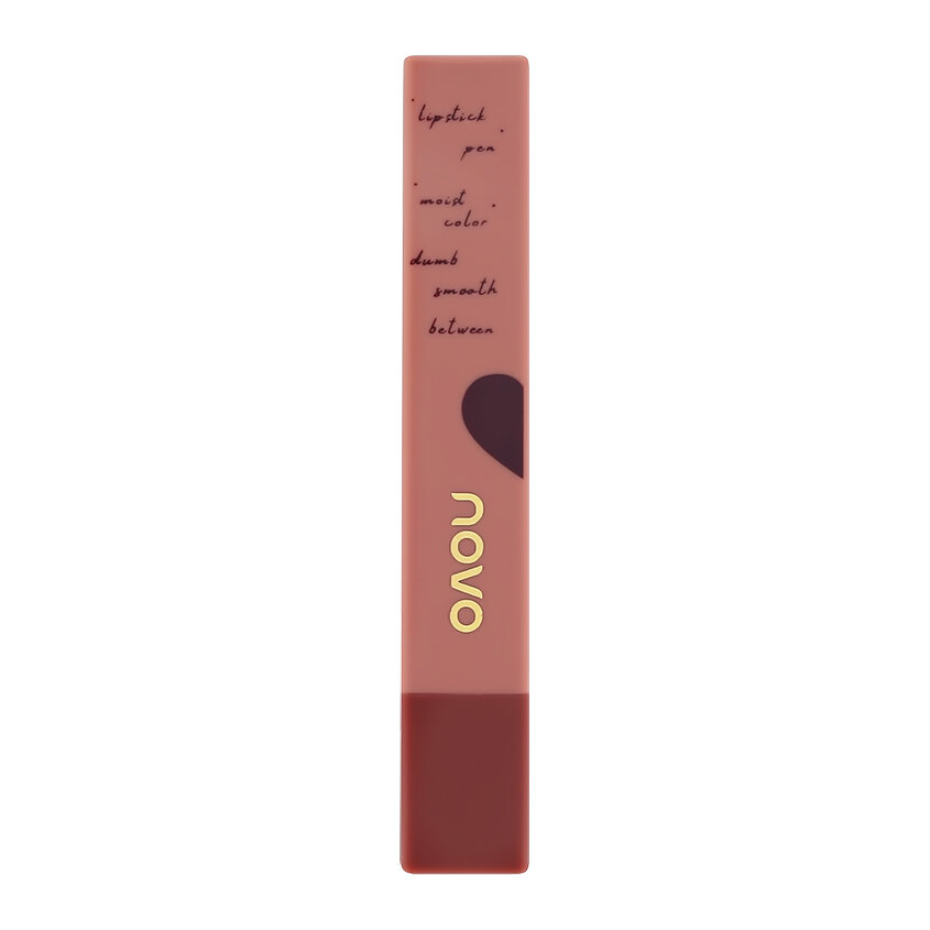 Изображение Помада для губ `NOVO` SMALL LIPSTICK матовая стойкая (увлажняющая) тон 888 red brown