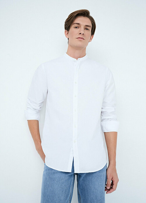 Рубашка OSTIN, размер 54-56, белый