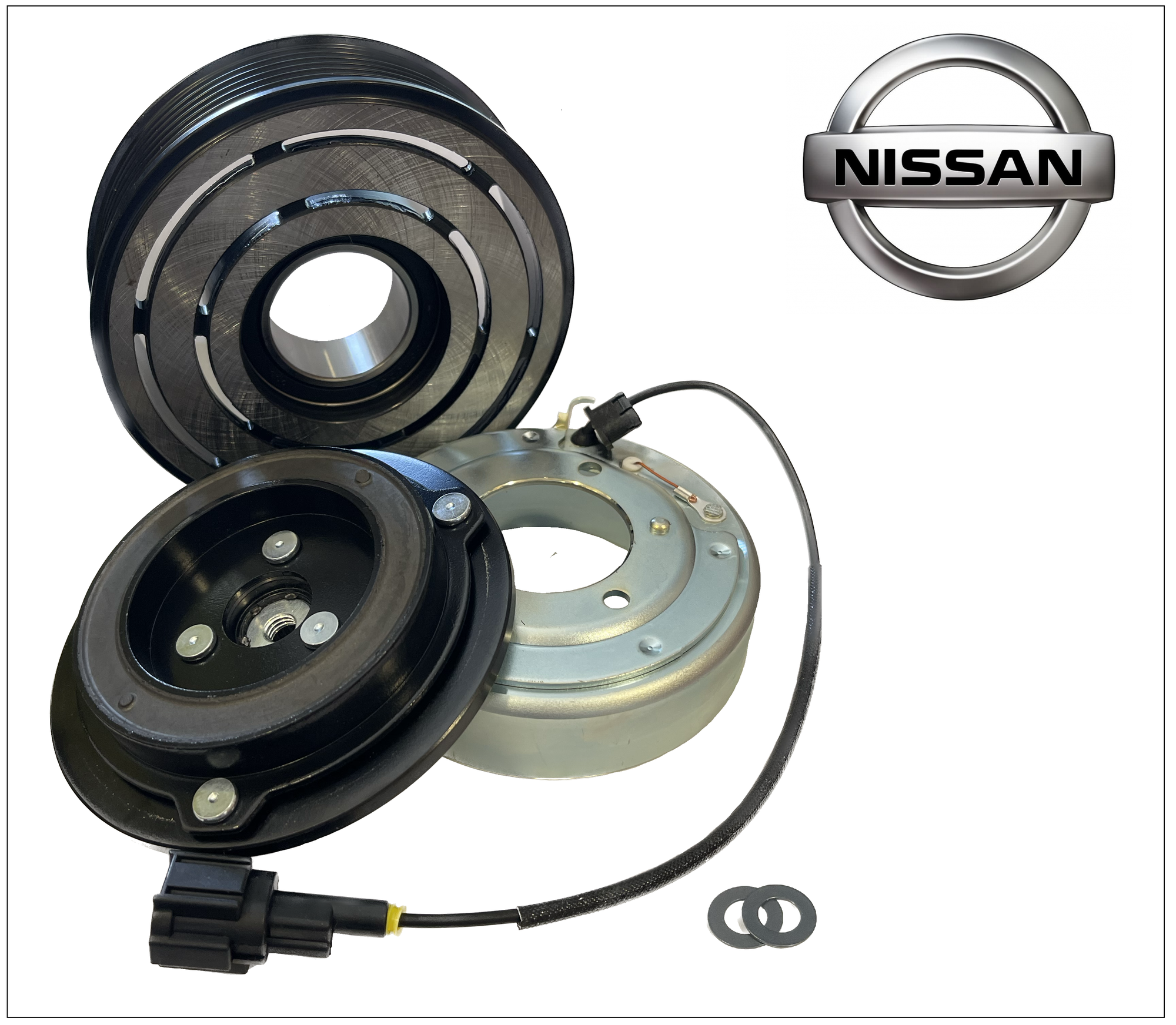 Муфта компрессора кондиционера NISSAN NAVARA PATHFINDER R51 двигатель 3.0-4.0 литра