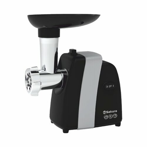 Мясорубка Sakura SA-6434 реверс 1600Вт 2 комплекта насадок для кеббе для сосисок 392200₽