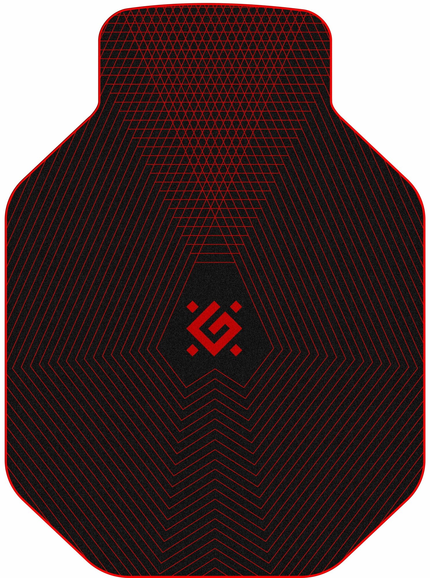 фото Напольный игровой ковер DEFENDER Motion Напольный,1155*1345*4мм, черный