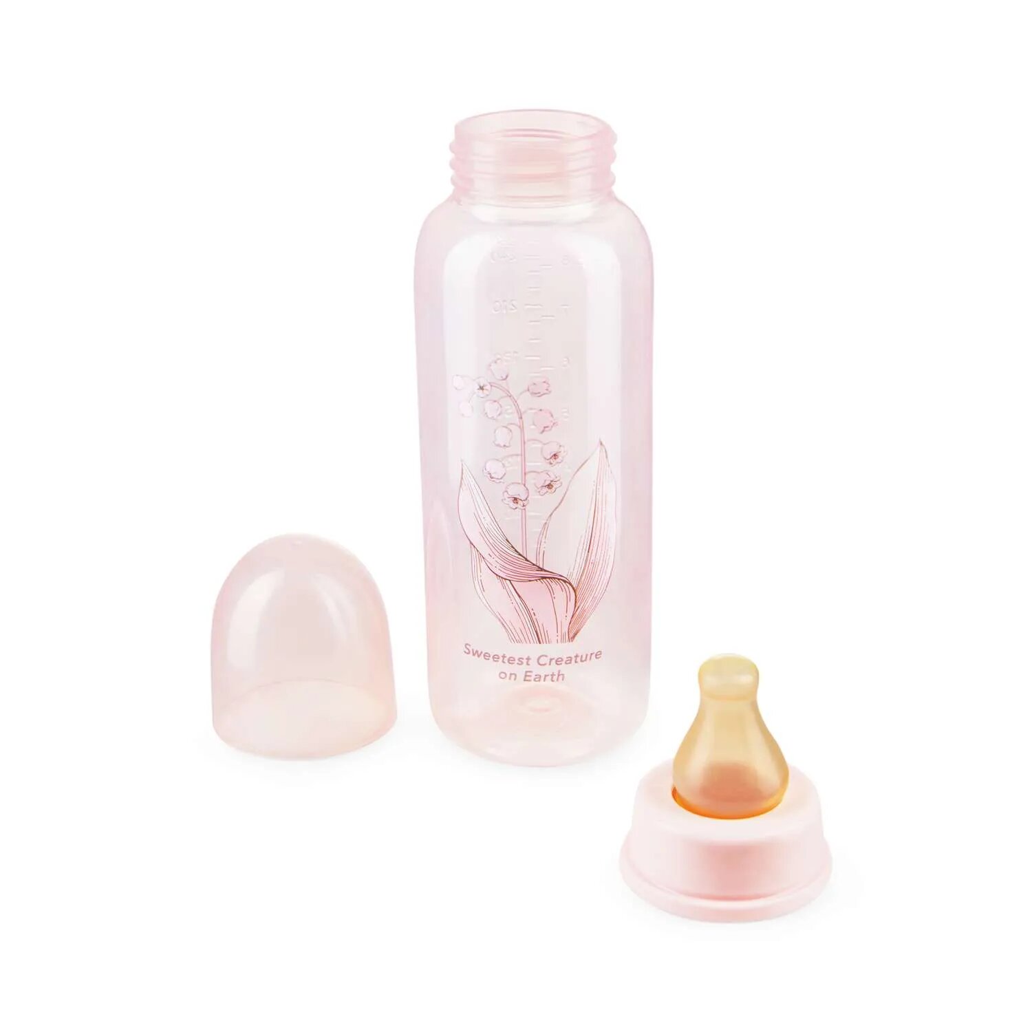 Бутылочка с латексной соской соской мишки Happy Baby/Хэппи Беби 250мл Zenith Infant Product - фото №15