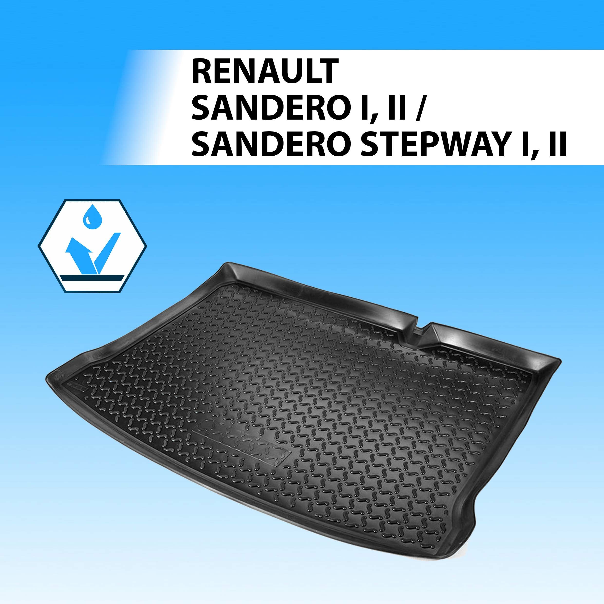 (Rival) ковер в багажник renault sandero Rival 14703002