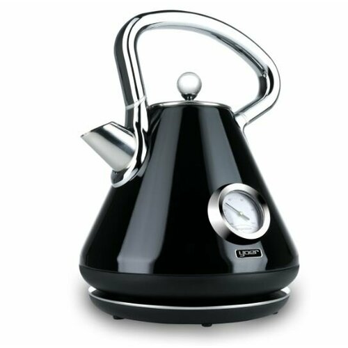Чайник электрический Yoer Crystal 3000 Вт черный 1787200₽