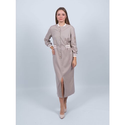 фото Платье размер 46, бежевый 365 clothes