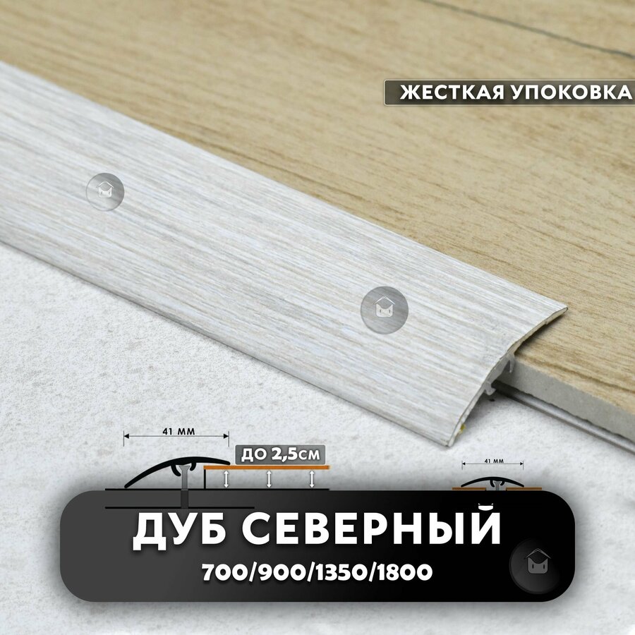 Порог металлический для пола с перепадом высоты — купить по низкой цене ...