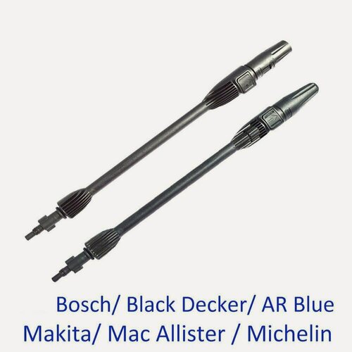 Изображение товара Комплект насадок TavZar на мойку Bosch/ Makita/ Black & Decker, грязевая и струйная насадка