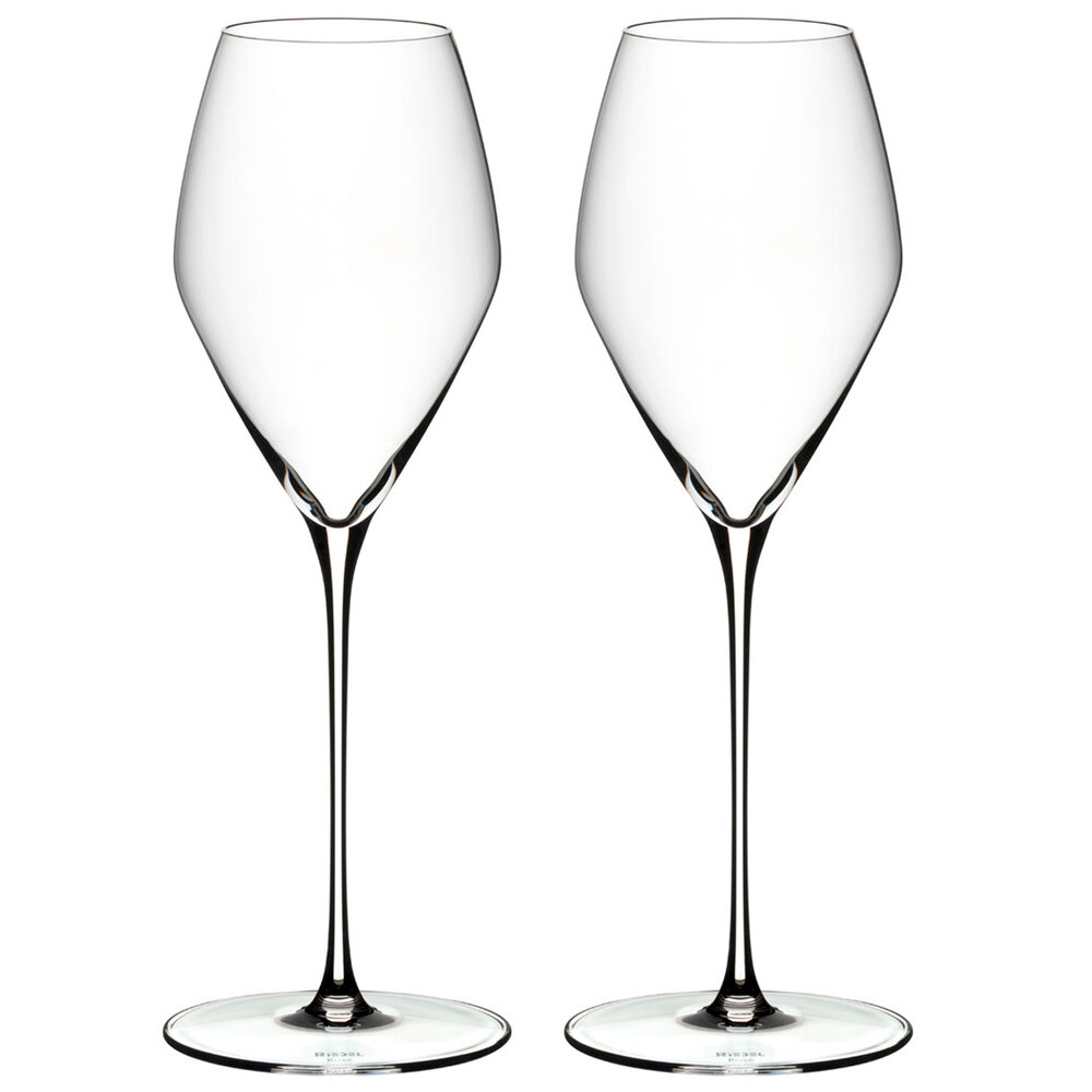 Набор из 2-х хрустальных бокалов для вина Ros, 327 мл, прозрачный, серия Veloce, Riedel, 6330/55