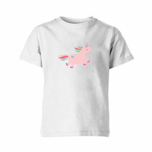 Футболка Us Basic, размер 10, белый детская футболка кружечка милый пикачу 140 темно розовый