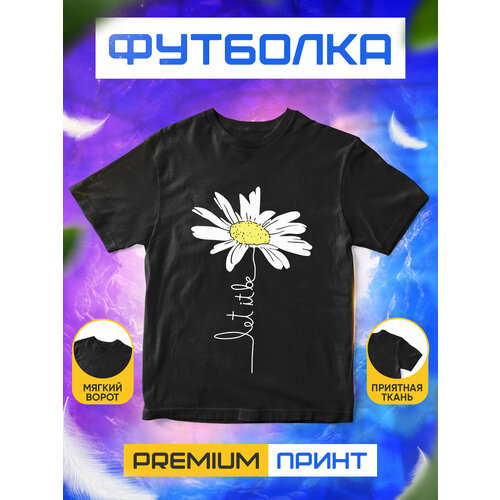 фото Футболка, размер xl, черный без бренда