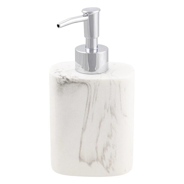Дозатор для мыла FLUMEN DESIGN Marble gray полирезина