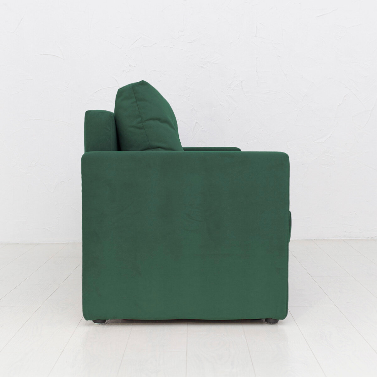 Диван - кровать прямой Киото Лайт, механизм еврокнижка, 212 х 77 х 77 см, Зеленый