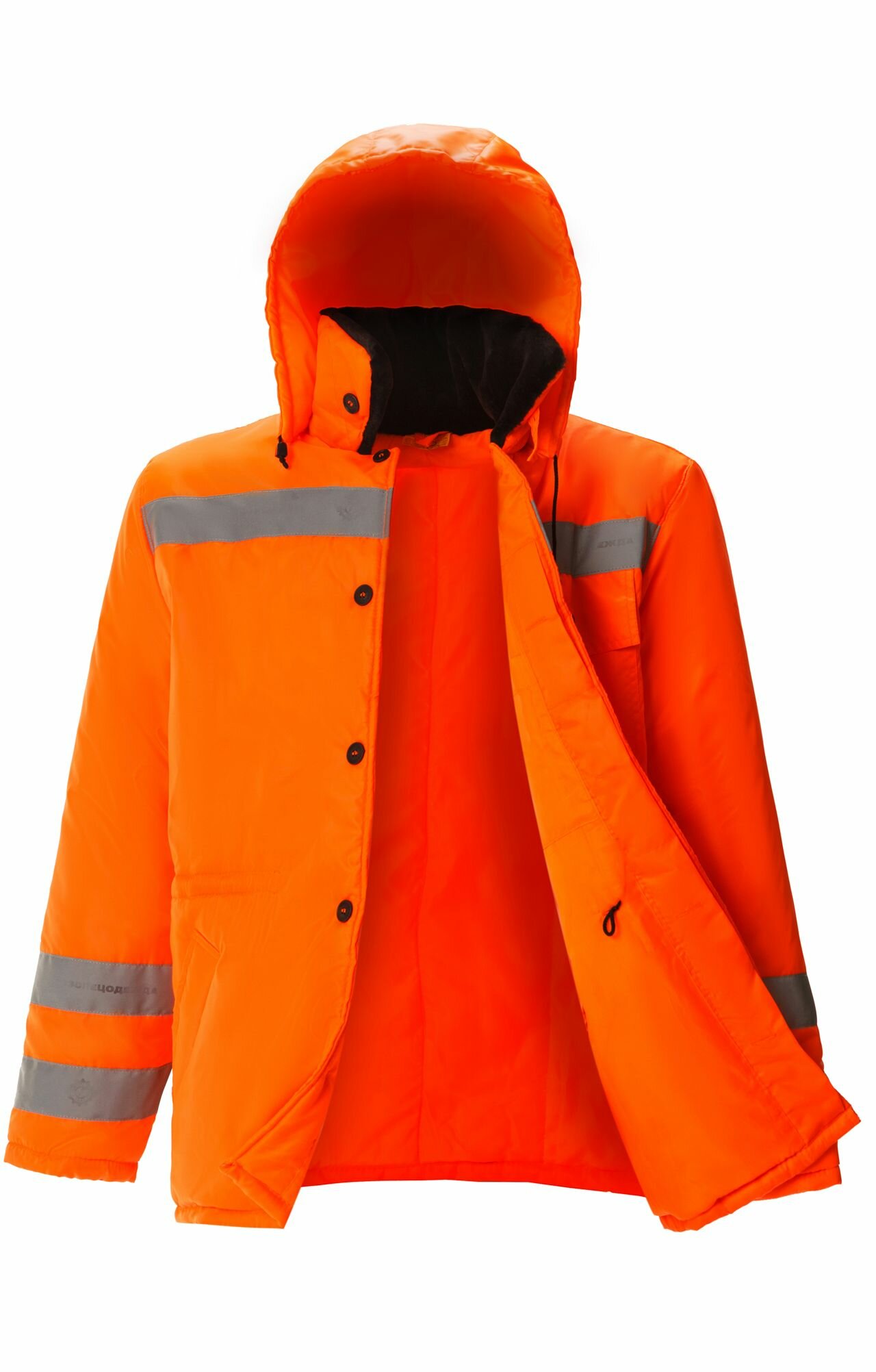Куртка рабочая Дорожник оранжекая зимняя 60-62/182-188