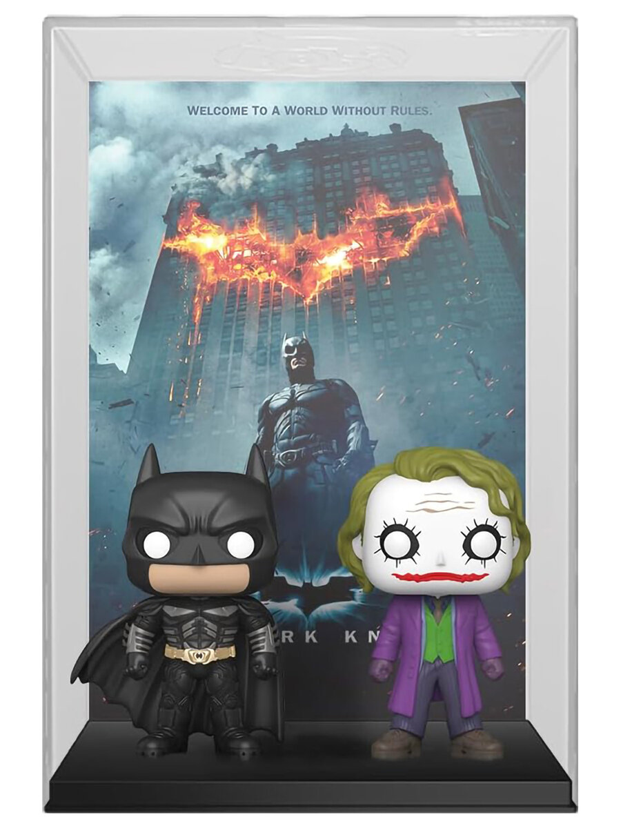 Фигурка коллекционная Funko POP! Movie Posters Batman The Dark Knight Batman/Joker (18) 69704