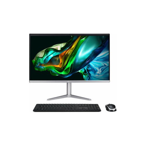 Моноблок Acer Моноблок Acer Aspire C24-1300 238 Full HD Ryzen 5 7520U 28 8Gb SSD256Gb RGr CR Windows 11 Home GbitEth WiFi BT 65W клавиатура мышь Cam черный 1920x1080 7714100₽