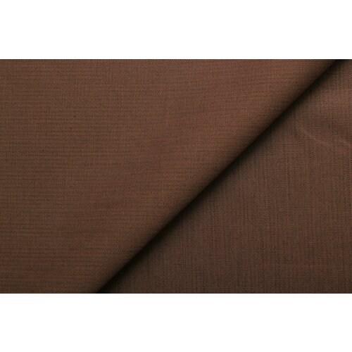 Ткань Жаккард костюмный хлопок-лен Nino коричнево-табачный, ш150см, 0,5 м
