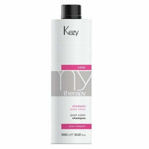 Kezy Post Color Shampoo Шампунь после окрашивания с гранатом, 1000 мл.