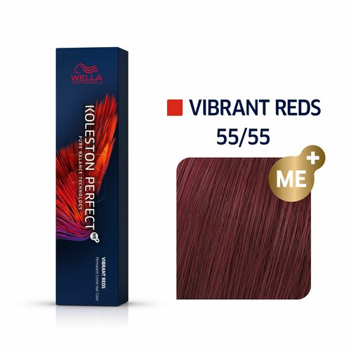 Wella Koleston Perfect Me+ Стойкая краска для волос, 55/55 Экзотическое дерево