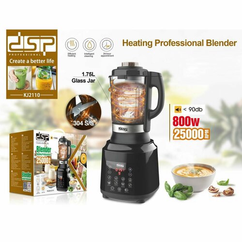 Кухонный комбайн DSP КJ-2110 стационарный блендер для измельчения смешивания с сенсорным управлением 1499900₽