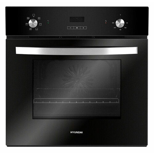 Духовой шкаф электрический HYUNDAI HEO 6642 BG черный стекло сенсорный дисплей 3089000₽